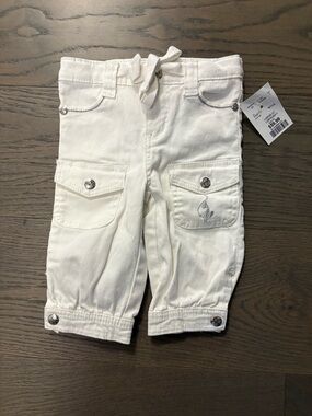 Baby phat white giros toddler crops 2T ret $45 NWT